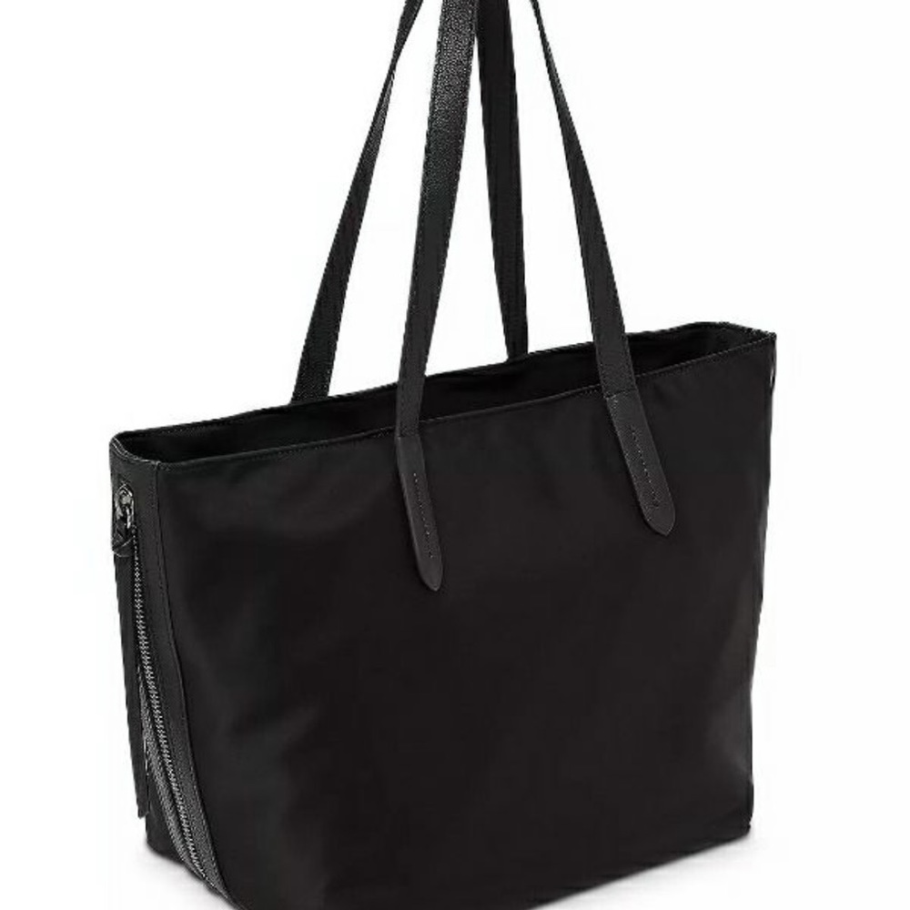 BOTKIER NEW YORK Nylon Black Roomy Tote Bag - Picture 4 of 6